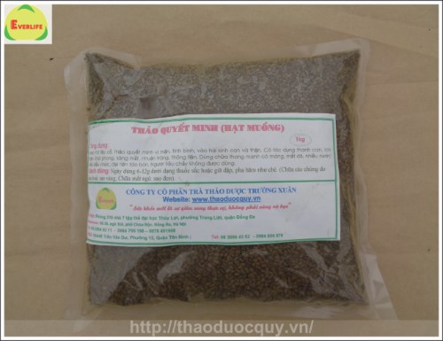 hạt muồng, thảo quyết minh